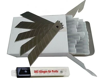 Profi SK5 Cuttermesserklingen Abbrechklingen Cuttermesser 50 - 2000 Stück 18mm