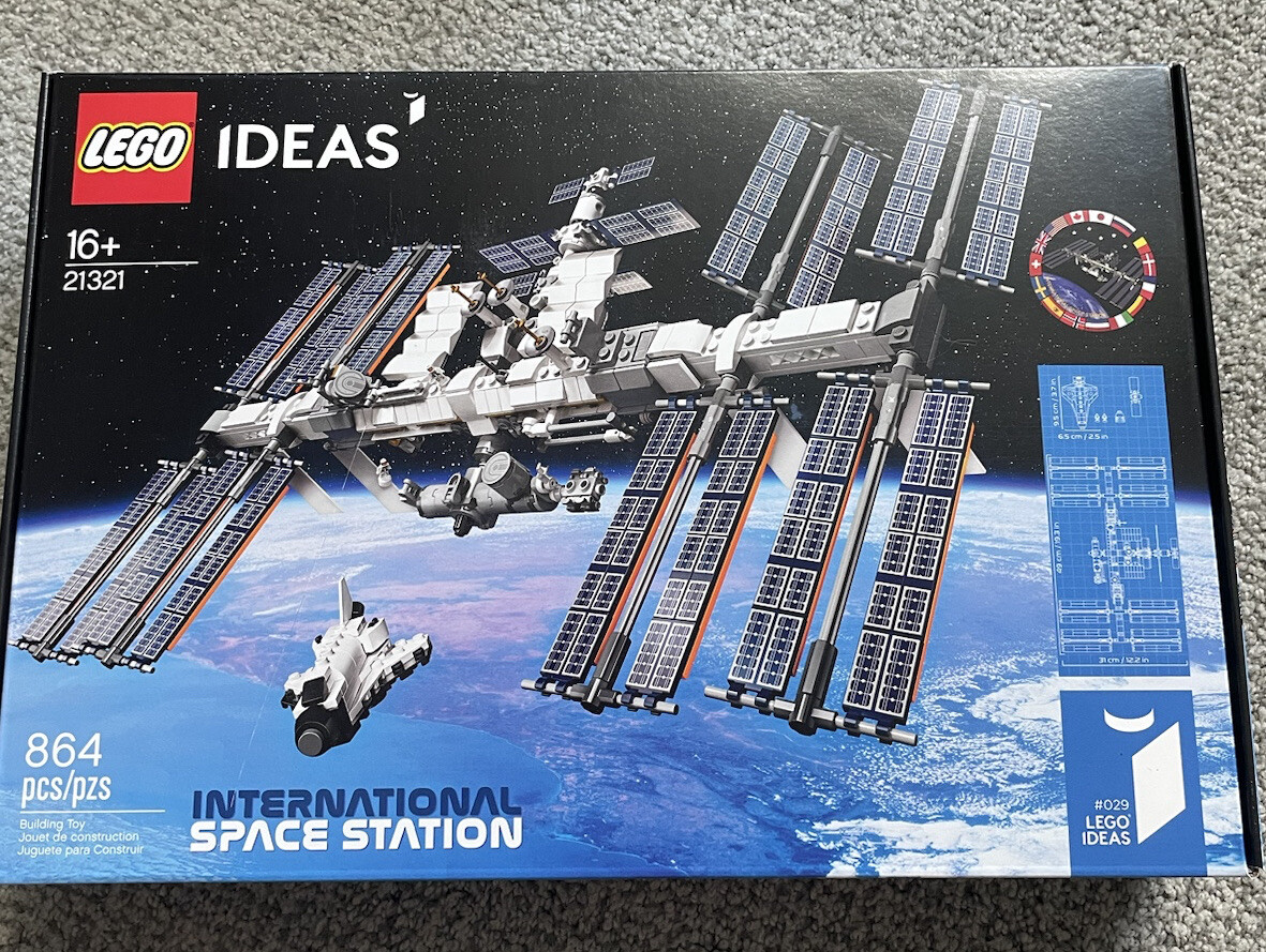 Lego Ideas International Space Station (21321) Building Kit 864