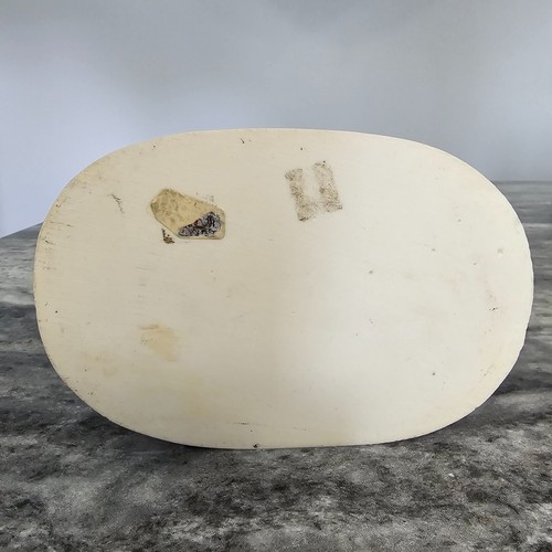 A. Santini Alabaster Sculpture of Nude Couple Kissing The Lovers 14in - Picture 23 of 23