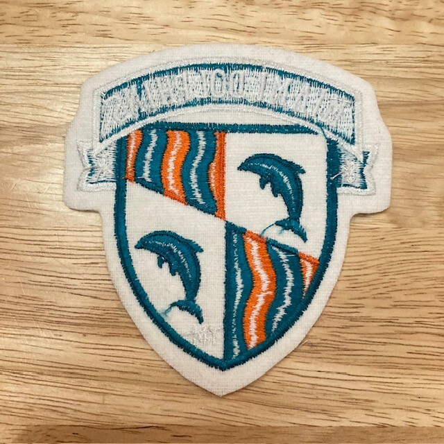 MIAMI DOLPHINS Embroidered Sew-On 4