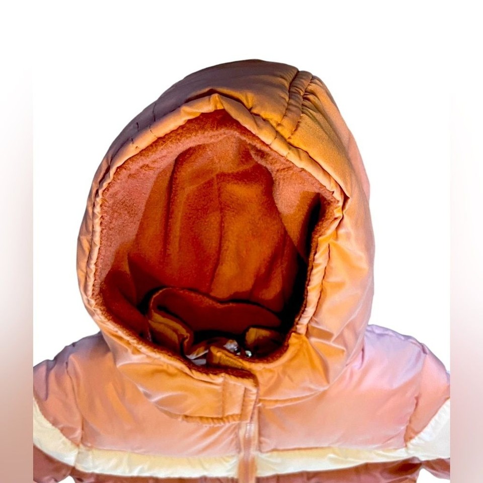 Toddler Girl’s Pink Platinum Winter Coat size 24M Camping Outdoors Warm