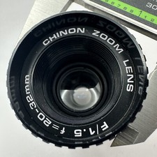 Chinon 3000GL Movie Projector Zoom Lens 8mm Super 8 Dual Film f/1.5 f20-32mm
