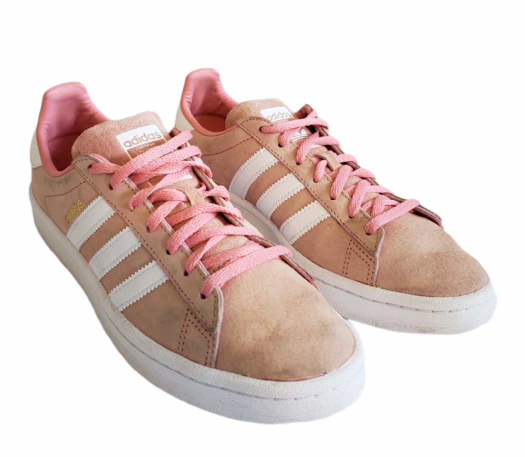 Adidas Originals Campus Shoes Sneakers NIB Tactile Rose Suede