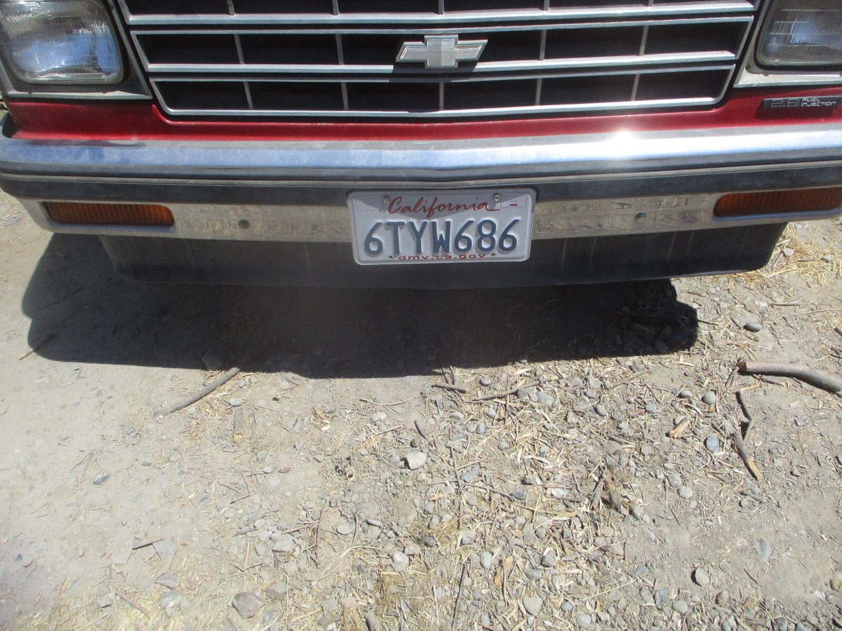 FRONT BUMPER w VALANCE CHEVY S10 BLAZER 83 84 85 86 87 88 89 90 91
