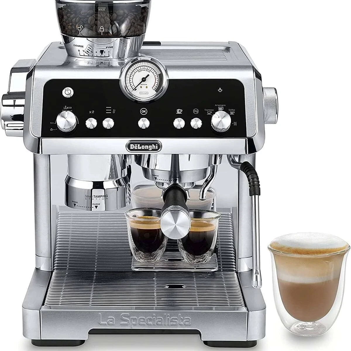 De'Longhi EC9355M La Specialista Prestigo Espresso Machine, Stainless Steel NEW