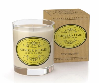 The Somerset Toiletry Co: Luxus-Duftkerze im Glas ''Ginger & Lime'', 200 g, 40 h