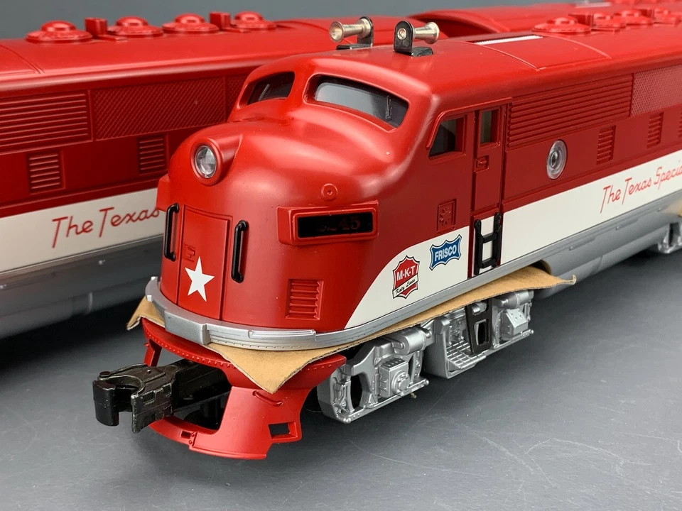 O-27 Williams 2245 & 2445C F3 A/B/A Pwd & Dmy Texas Special Locomotive Set O2729 - Image 3 of 4