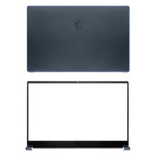 for MSI Prestige 15 MS-16S3 MS-16S6 15.6in Laptop LCD Back Cover Front Bezel