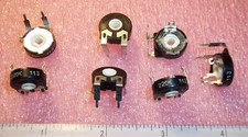 QTY(50) 220K Ohm 15mm CARBON TRIMMER POTENTIOMETERS HORIZONTAL PT15ND-220K PIHER