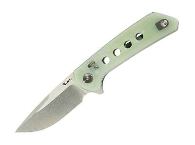 Reate PL-XF G10 Jade Stonewashed Taschenmesser Nitro-V Pivot Lock   01RT054