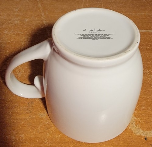St. Nicholas Square SPICY Mug, 16 oz / 4 1/4", Christmas, Gingerbread, Excellent - Picture 6 of 8