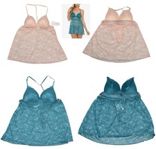 Linea Donatella Floral Lace Babydoll  Thong Set NWT - Choose Size/Color