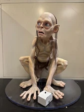 LOTR GOLLUM LIFE-SIZE FIGURE STATUE w/ Sound Big Soft Vinyl Doll RARE Brand New