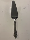WALLACE GRANDE BAROQUE CAKE SERVER CUTTER STERLING SILVER GRAND SERVER