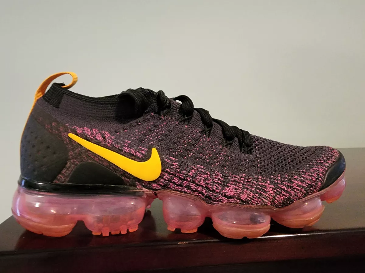NIKE AIR VAPORMAX FLYKNIT 2 WOMEN S PINK BLAST 2018 SIZE 7.5