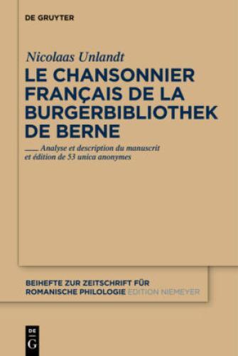 Thumbnail - Le Chansonnier Français De La Burgerbibliothek De Berne Analyse Et