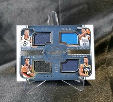 2017-18 Panini Dominion Quad Materials MITCHELL FERGUSON SWANIGAN BRADLEY /99