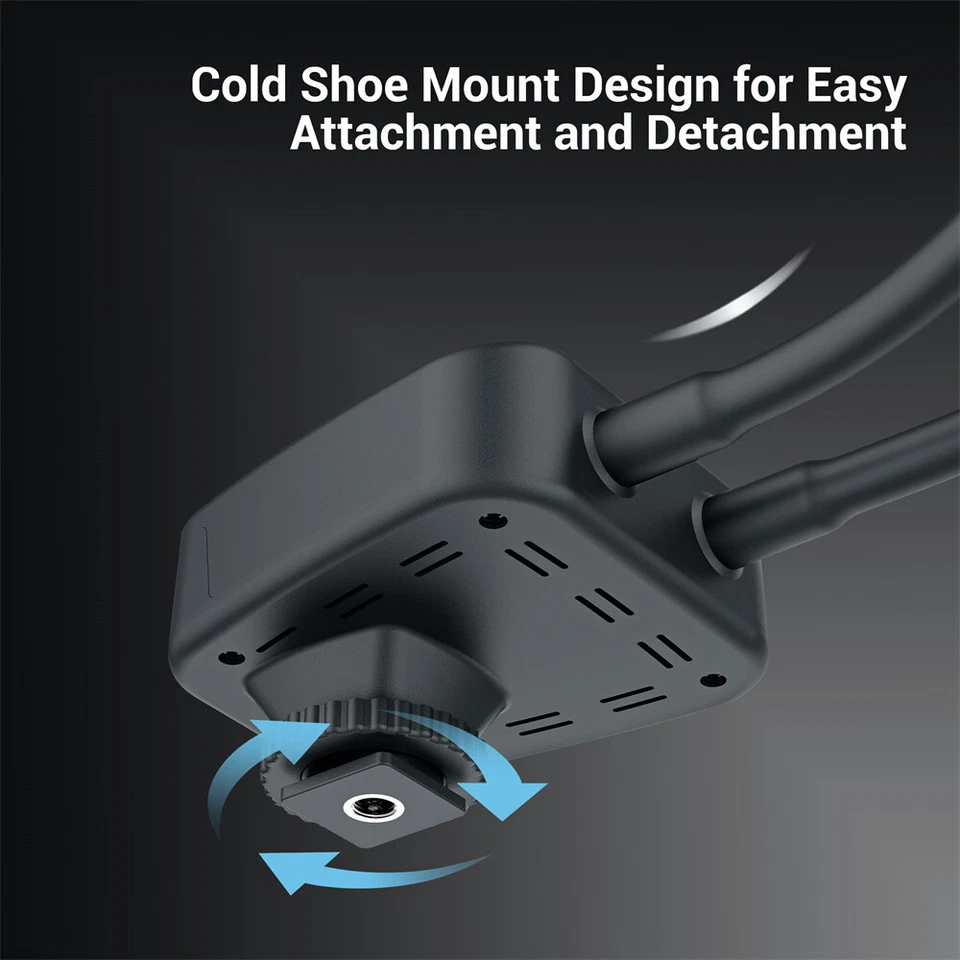 Built-in Battery Macro LED Light Long Arm For Canon Sony Cameras Photography - Image 2 of 4