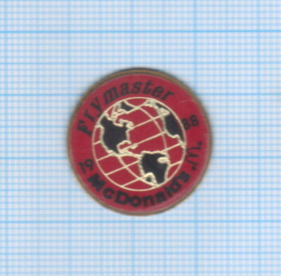 Pin's McDonald's Frymaster 1988