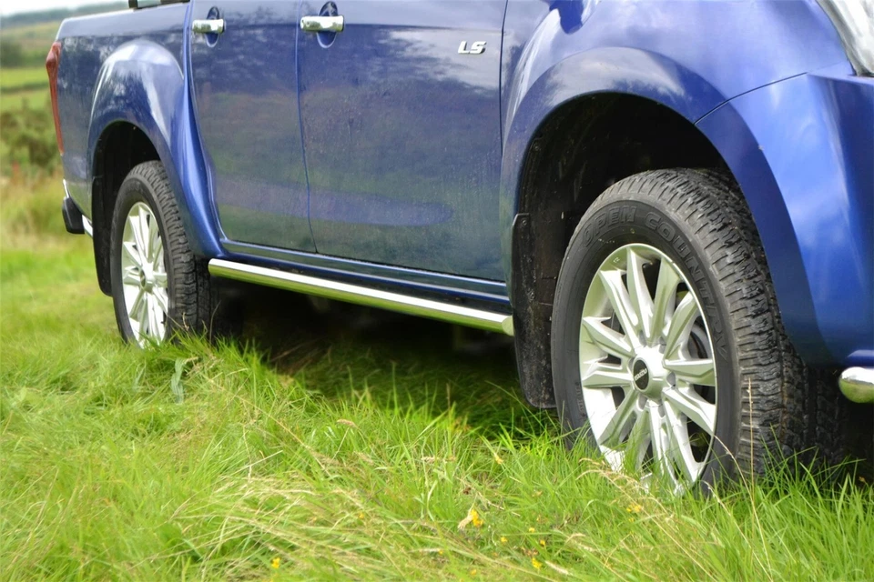 Barras Laterales - 2" + Empotrables Para Isuzu d-max 2002-2007 Acero Tubo - Imagen 3 de 4