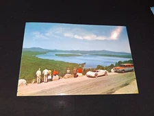 Mooselookmeguntic Lake Height of Land Maine Oversized Postcard 1960s Maine