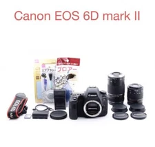 Canon EOS 6D Mark II Standard & Telephoto Double Lens Set with Warranty