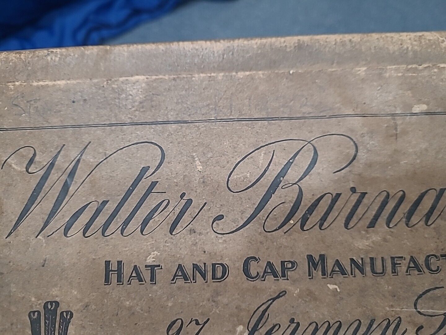 Antique Men's Black Top Hat - Made in London - image 13