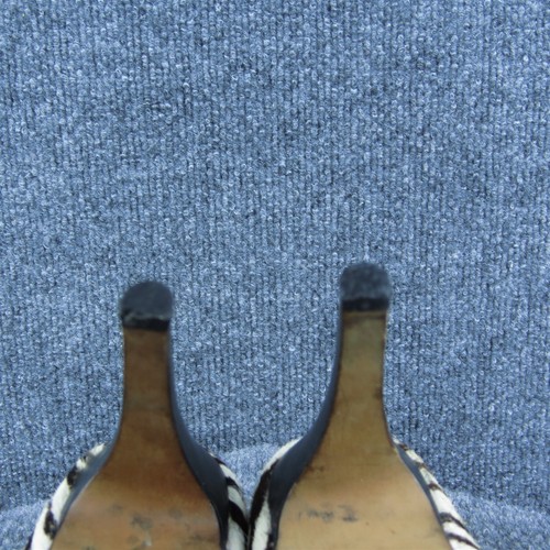 Steven by Steve Madden Damenschuhe mit Plateauabsatz weiß Fell Größe 7 Medium - Bild 9 von 10