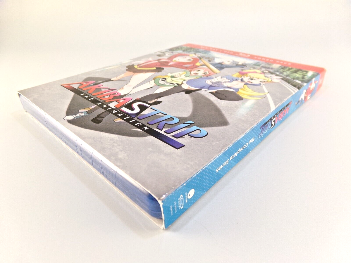 Akiba's Trip - Complete Series (Blu-ray/DVD,2018,4Disc) BRAND NEW