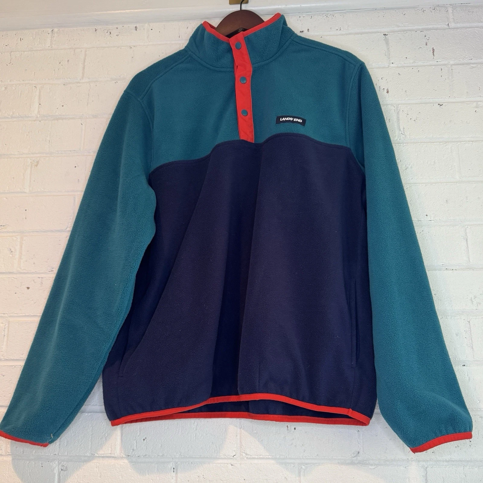 Land’s End Unisex Jacket Pullover Large