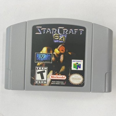 StarCraft 64 - Nintendo 64 (N64) Hard to find Tested and working Popular title