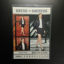 Panini 2025 Caitlin Clark Chronicled Dress for Success #64 Indiana Fever WNBA