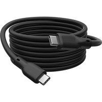 Digitus USB4 Gen 3X2 Silikon-Anschlusskabel USB-C > USB-C, Kabel, Schwarz