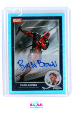 RYAN BROWN TOPPS CHROME MARVEL DEADPOOL AUTO MCBA-RB 2025 ENGLISH