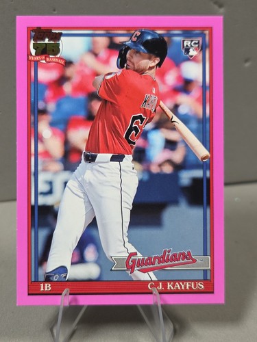 2026 Topps Series 1 C.J. Kayfus Pink (RAW)