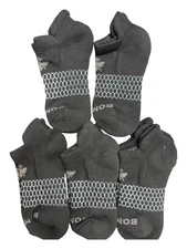 Bombas Black Socks Size XL Ankle 5 Pairs NEW