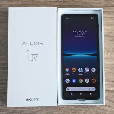 Excellent Sony Xperia 1 IV Unlocked 256GB Japanese Version Boxed With Accessory