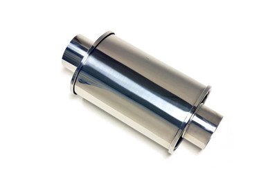 Vibrant Performance 1142 Ultra Quiet Resonator – 3 Inch Inlet/Outlet, Stainless