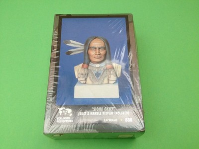 1:4 VERLINDEN PRODUCTIONS 886  Sioux Chief - Büste Sioux-Häuptling - RARITÄT!