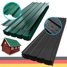 Profilblech 6m² 12m² 18m² Trapezblech Dachblech Dach Platten Stahlblech 115x45CM