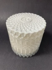 RED LEAF HOME 12 OZ 2 Wick Candle Fig & Magnolia Crystal Diamond Jar