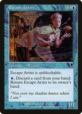 Escape Artist Foil Odyssey 84 NM MTG