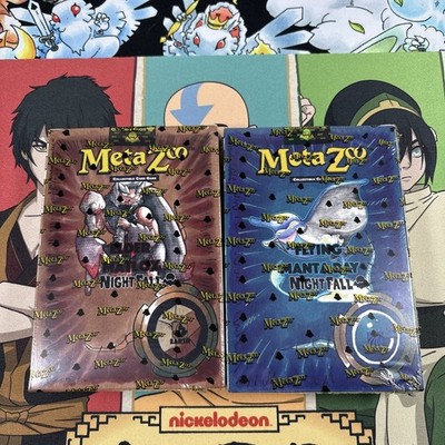 2 MetaZoo Nightfall - Theme Decks (Elder Matlox & Flying Manta Ray)(1st Edition)