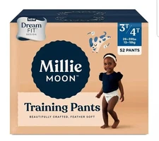 Millie Moon Unisex Training Pants 52 Count - 3T/4T
