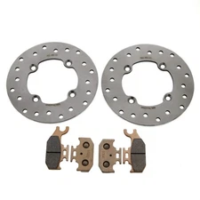 2011 Can-Am Outlander XXC 800R Front Brake Rotors Discs and Brake Pads
