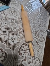 Vintage Solid Wood Rolling Pin, Baking Tool, Rustic Country Decor