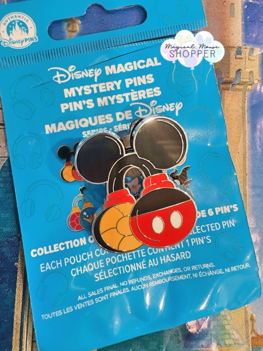 2025 Disney Parks Magical Mystery Pins Series 30 Headphones Pin