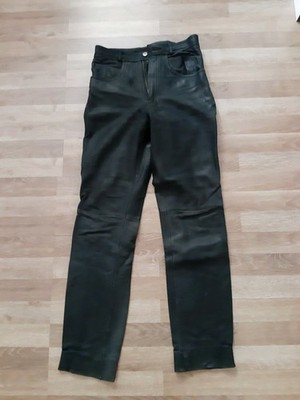 Linus Lederhose, Biker, Freizeit Gr. 38 Schwarz