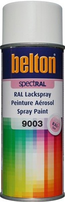 Belton Spectral Lackspray Hochglanz 400 ml RAL 9003 signalweiß