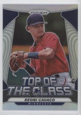 2020 Panini Prizm Top of the Class Silver Prizm Keoni Cavaco #TOC-13 06ee